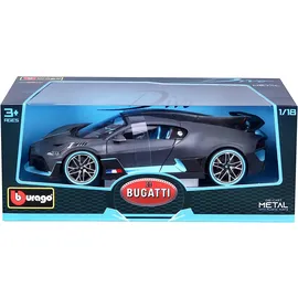 BBURAGO 18-11045BK - Modellauto Bugatti DIVO grau 1:18