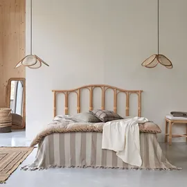 Tikamoon Kopfteil aus Rattanstäben 160 cm Ondine