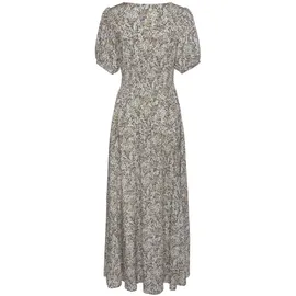 VIVANCE Maxikleid Blümchen Grau 46