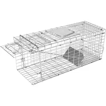 CIT Kastenfalle Alive Predator ecoflex, Lebendfalle, Tierfalle, klappbar, mit Tragegriff, Lange Haltbarkeit, Trittbrettauslösung
