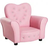 Homcom Kindersessel Prinzessin rosa