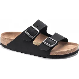 Birkenstock Arizona Vegan Birko-Flor Nubuk schmal schwarz 38