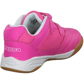 Kappa Kickoff Kids Pink/White 28