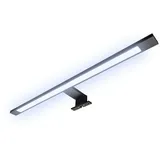 Kalb Material Für Möbel Spiegelleuchte 600 mm neutralweiß Schwarz