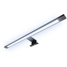 Kalb Material Für Möbel Spiegelleuchte 600 mm neutralweiß Schwarz