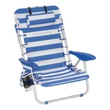 Songmics Strandstuhl in Blau