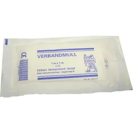 KERMA Verbandstoff GmbH VERBANDMULL 1MX1M UNSTERIL