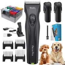 MOSER Hunde Schermaschine Moser Arco Pro 2x Akku + Aufschiebekamm Set