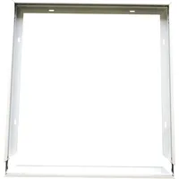 LUXULA LED-Einbaupanel 62x62cm Aluminium