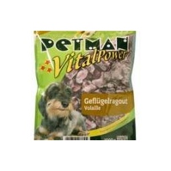 PETMAN Frostfutter 20 kg Geflügelragout - 20 x 1 kg wiederversch