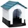 vidaXL Hundehütte 57 x 68 x 66 cm Polypropylen Blau