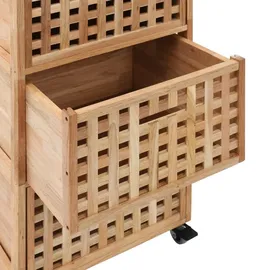 vidaXL Badezimmerschrank 41×41×91 cm Walnuss