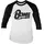 David Bowie Logo Baseball Long Sleeve Tee weiß XXL