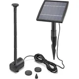 esotec Solar Teichpumpe 1,5W 140l/h Solarpumpe Gartenteich Set Pumpenset esotec 101905