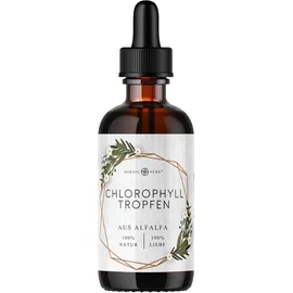 Chlorophyll-Tropfen aus Alfalfa Nordic Pure