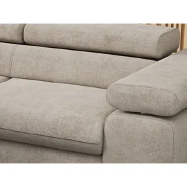 MKS Meble Eckcouch Beige 3-Sitzer