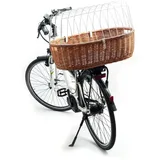 Aumüller Fahrrad-Transportkorb für Hunde, L: 72 cm Gepäckträgermontage