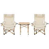 casa.pro Campingmöbelset Bellante Beige