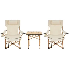 casa.pro Gartenmöbelset Bellante 3-tlg. Beige