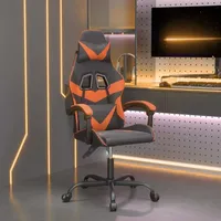 vidaXL Gaming-Stuhl Schwarz und Orange