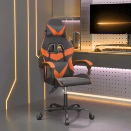 vidaXL Gaming-Stuhl Schwarz und Orange