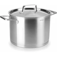 Lacor 45116 Fleischtopf mit Deckel Foodie 16x13 cm, Edelstahl,