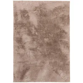 benuta Kunstfell-Teppich, Taupe, Kunststoff, Uni, Rechteckig, 80x150 cm, Oeko-Tex® Standard 100, pflegeleicht, Teppiche & Böden, Teppiche, Fellteppiche