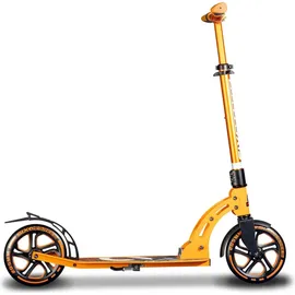 authentic sports & toys Six Degrees Aluminium Scooter 205mm, Farbe: Orange