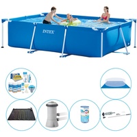 Intex Frame Pool Rechteckig 300x200x75 cm - 7-teilig - Swimming Pool Deal