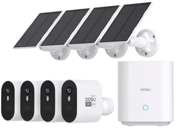 SolarCam System Max - 4 Camera's