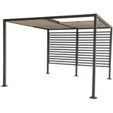 Jet-Line Gartenpavillon Amun 3x4m antrazit