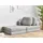 Beliani 1-Sitzer, Grau, Textil, 81x54x91 cm, Wohnzimmer, Sofas - Couches, Schlafsofas