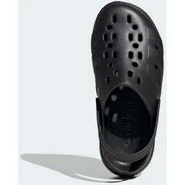 adidas Adilette Plateau-Clog Schwarz 42