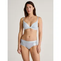 CALIDA Cate Triangel-BH, bügellos, Satinblende, für Damen, 521 ARCTIC
