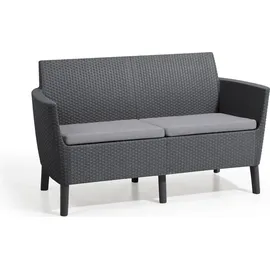 Allibert by Keter Salemo Lounge-Set graphit inkl. Kissen