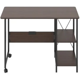 Maclean Brackets Maclean MC-411 B Klapptisch 107x45x75cm, mit Arbeitsplatte Klappschreibtisch Comutertisch