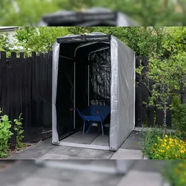 Mendler HWC-N61 2,01 x 2,01 m Silber