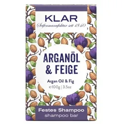 Klar festes Shampoo Arganöl &Feige (trockenes Haar)