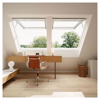 VELUX Elektro Klapp-Schwing-Fenster INTEGRA® GPU 006621 Kunststoff weiß Alu ENERGIE PLUS Dachfenster, 66x118 cm (FK06)