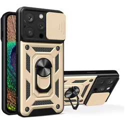 Hülle Handy Schutz für Apple iPhone 15 Pro Max Kamera Case Cover Tasche Bumper