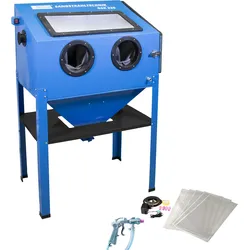 Sandstrahlkabine GÜDE "GSK 220", blau (baumarkt), Sandstrahlgeräte