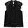 Vero Moda Vmmilla Sl Lace Tee Ga Noos Top, Schwarz, S