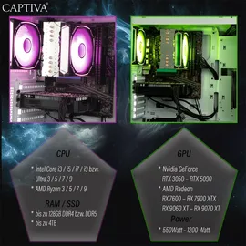 CAPTIVA Power Starter R78-391 TFT Bundle, 3,9 GHz, AMD RyzenTM 5, 5600G, 16 GB RAM 500 GB SSD, Computer_Komplettsysteme