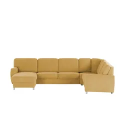 smart Wohnlandschaft  Valencia ¦ gelb ¦ Maße (cm): B: 341 H: 90 T: 240.0