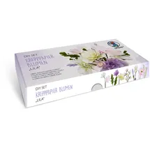 Ursus Krepppapier-Blumen-Set 23-tlg lila