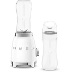 SMEG Standmixer "PBF01WHEU Weiß", weiß, B:14cm H:32,5cm T:14cm, Zerkleinerer