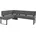 Eckbank grau grau 200cm 160cm Eckbank