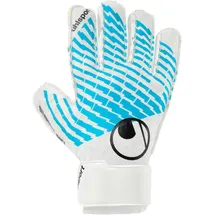 Uhlsport FM Cybertec Starter Soft Torwarthandschuhe weiß/cyberblau/schwarz 9