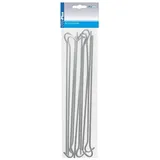 mobilibrico Zelthering 30cm Metall mit offener Ose 10 Stuck im Polybeutel