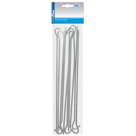 mobilibrico Zelthering 30cm Metall mit offener Ose 10 Stuck im Polybeutel